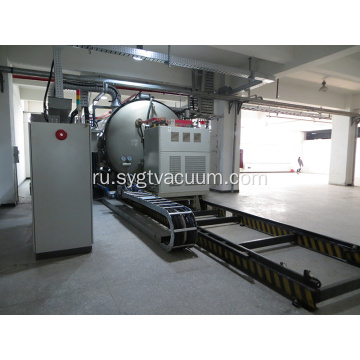 3000 -килограммовая вакуумная дегидроксилирующая печь